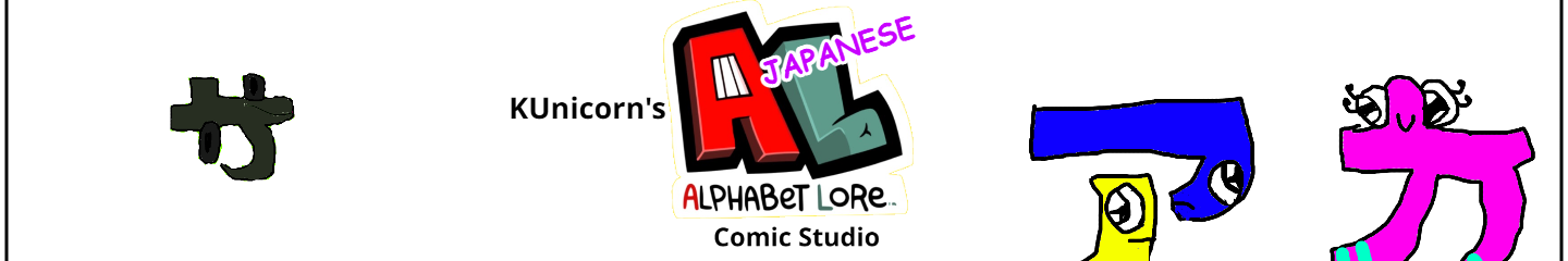 KUnicorn's Japanese Alphabet Lore Comic Studio