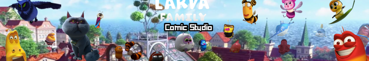 Larva Family and Pendant Comic Studio