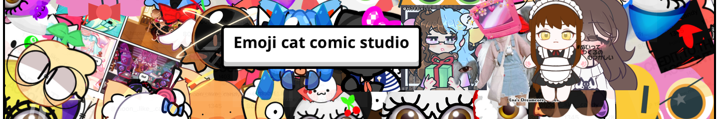 Emoji cat Comic Studio