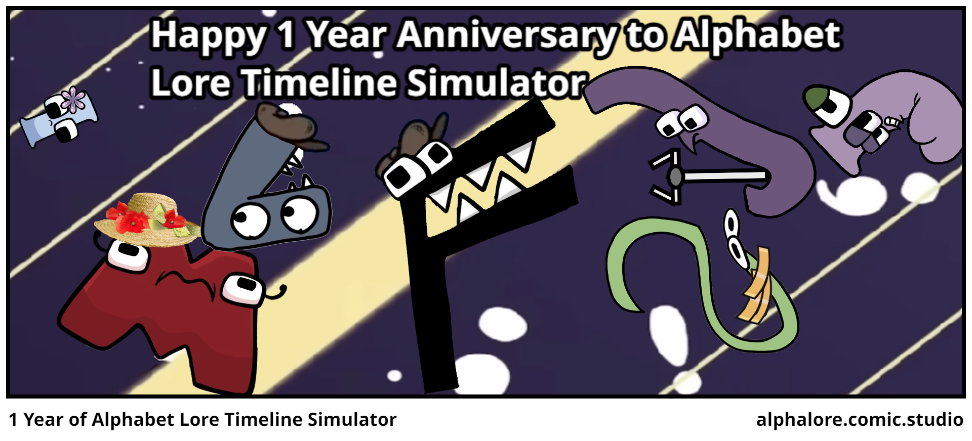 1 Year of Alphabet Lore Timeline Simulator