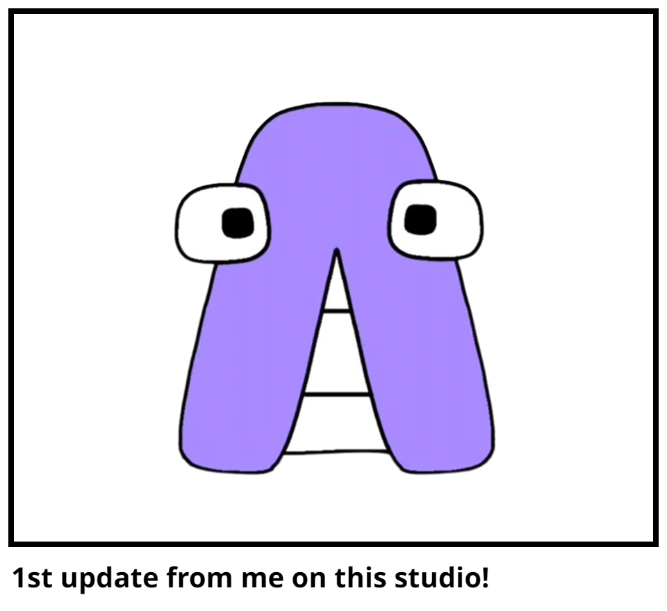 1st update from me on this studio!