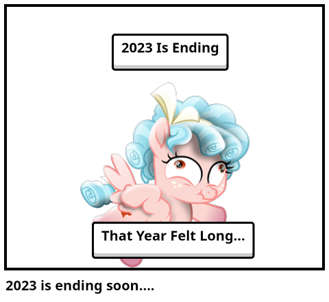 2023 is ending soon....