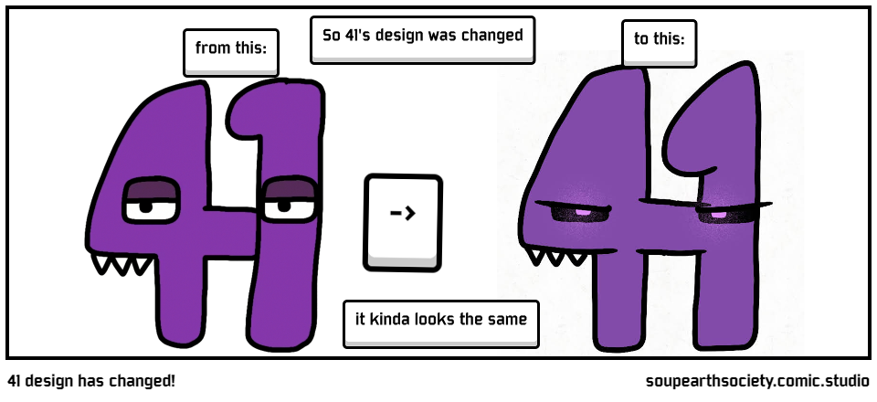 41 design has changed!