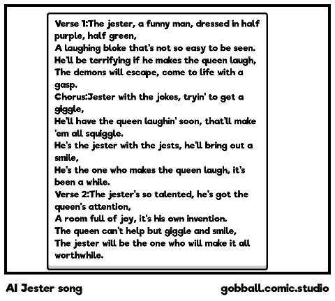 AI Jester song