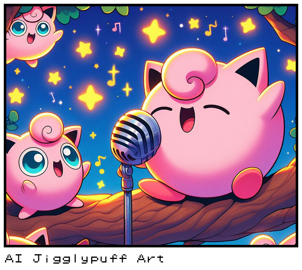 AI Jigglypuff Art