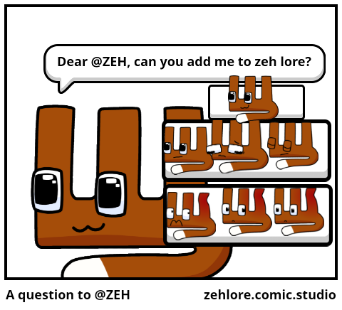 A question to @ZEH