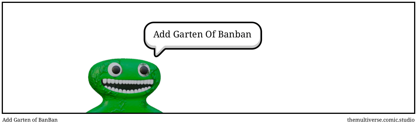 Add Garten of BanBan 