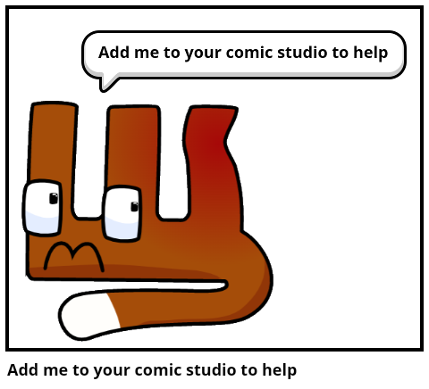 Add me to your comic studio to help