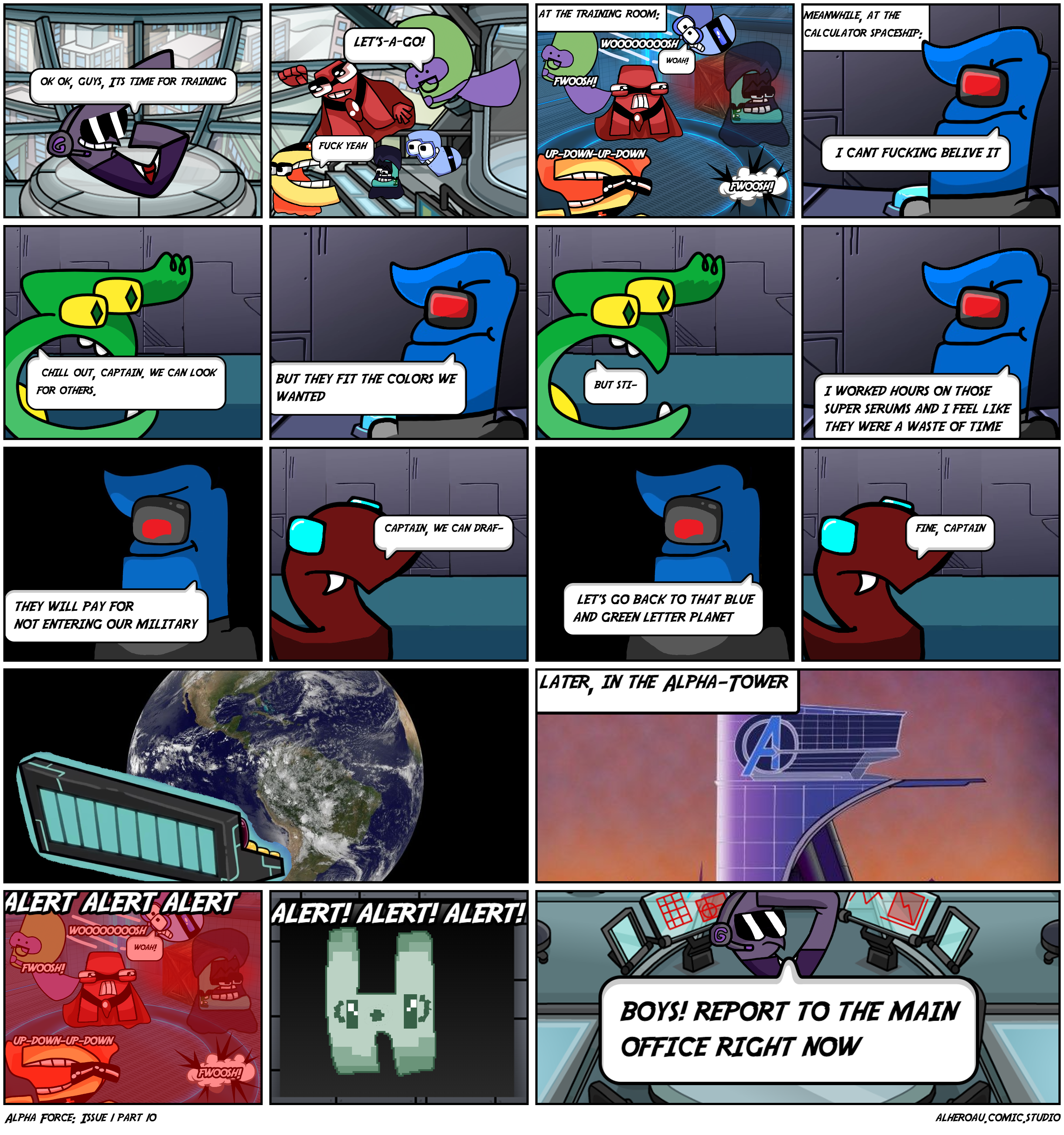 Alpha Force: Issue 1 part 10