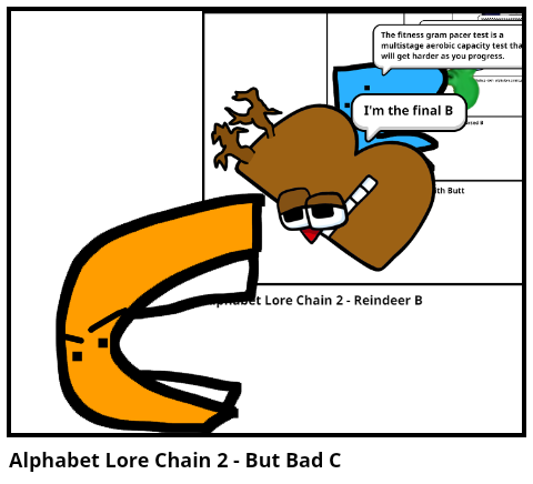 Alphabet Lore Chain 2 - But Bad C