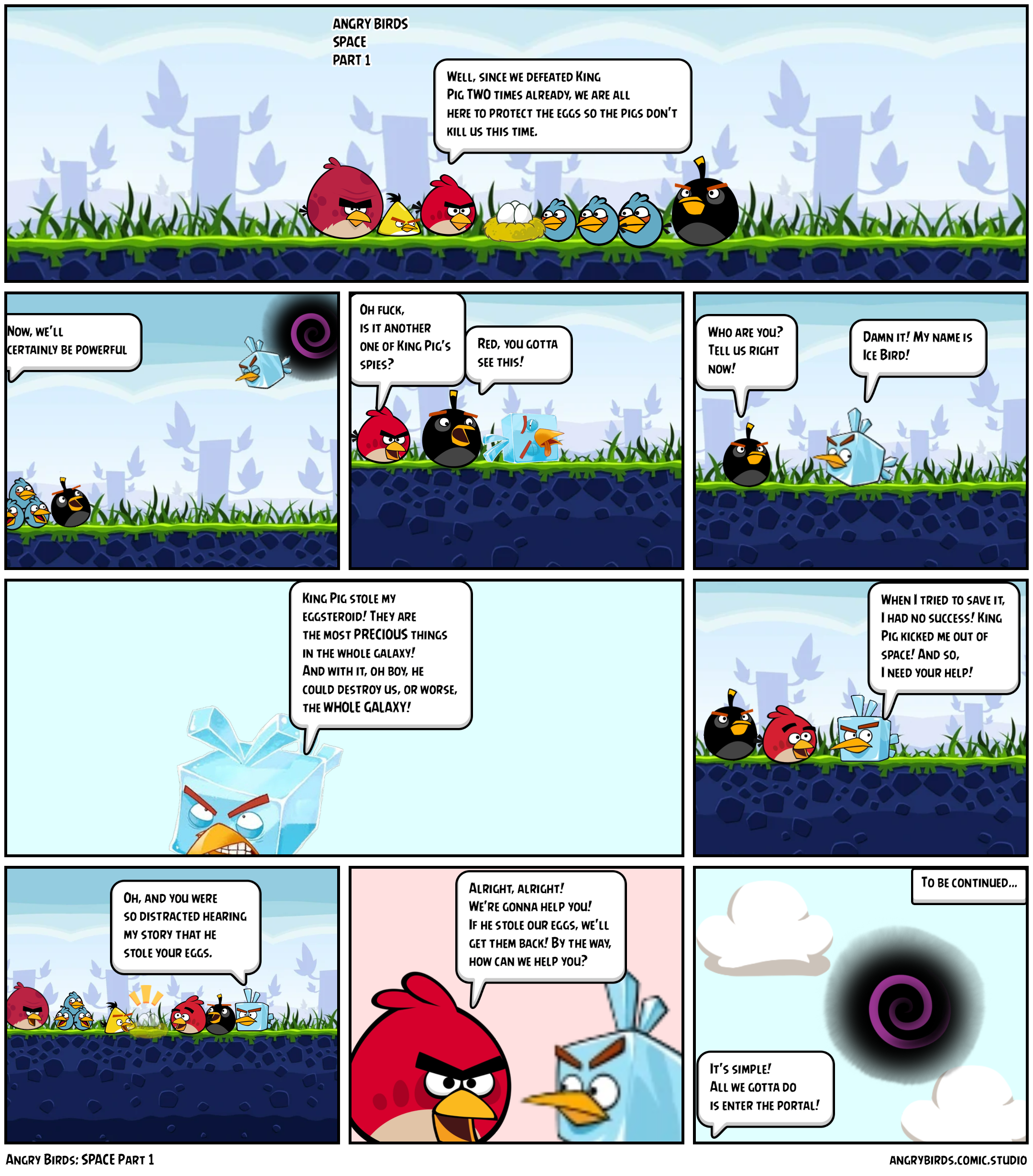 Angry Birds: SPACE Part 1