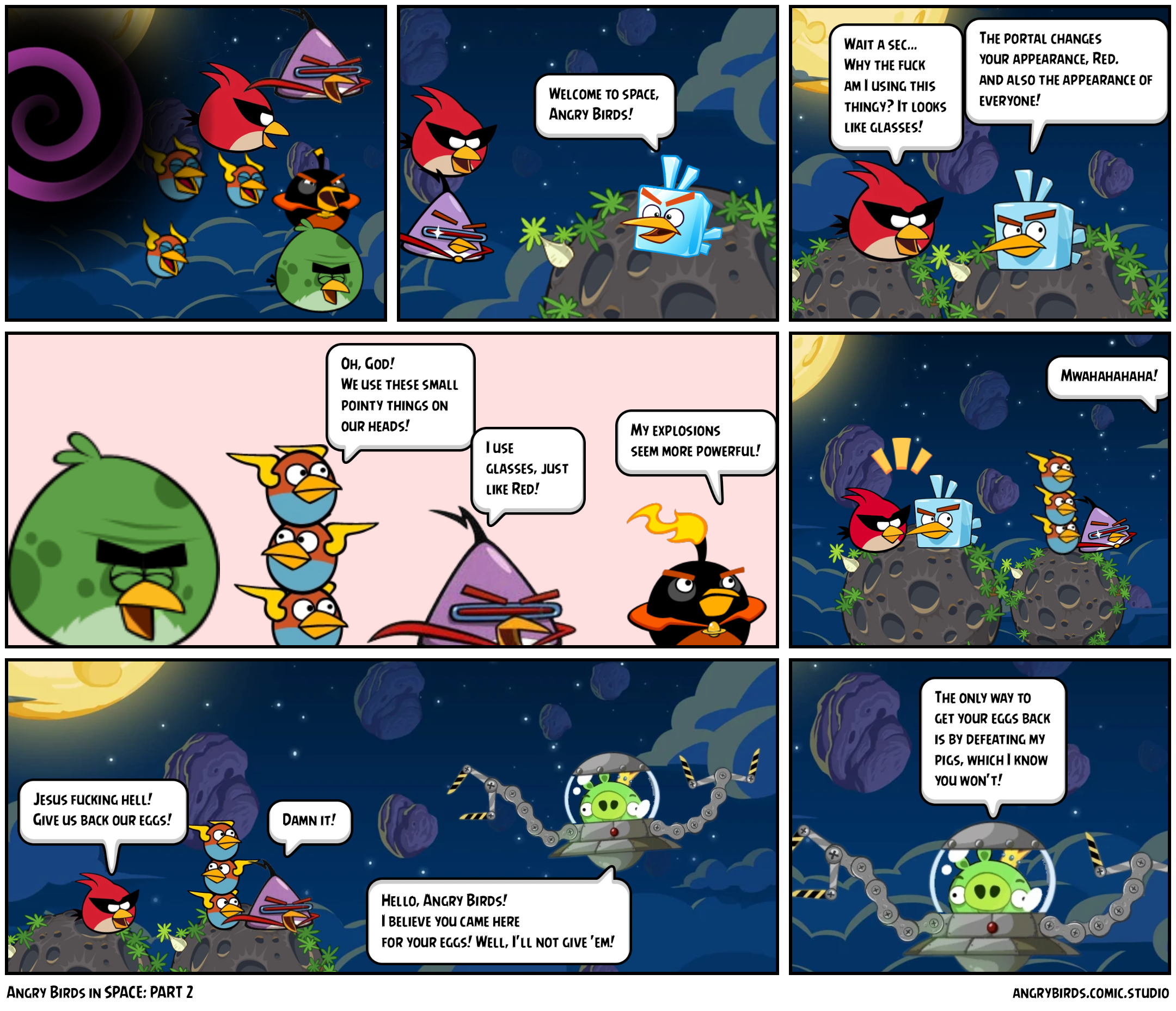 Angry Birds in SPACE: PART 2