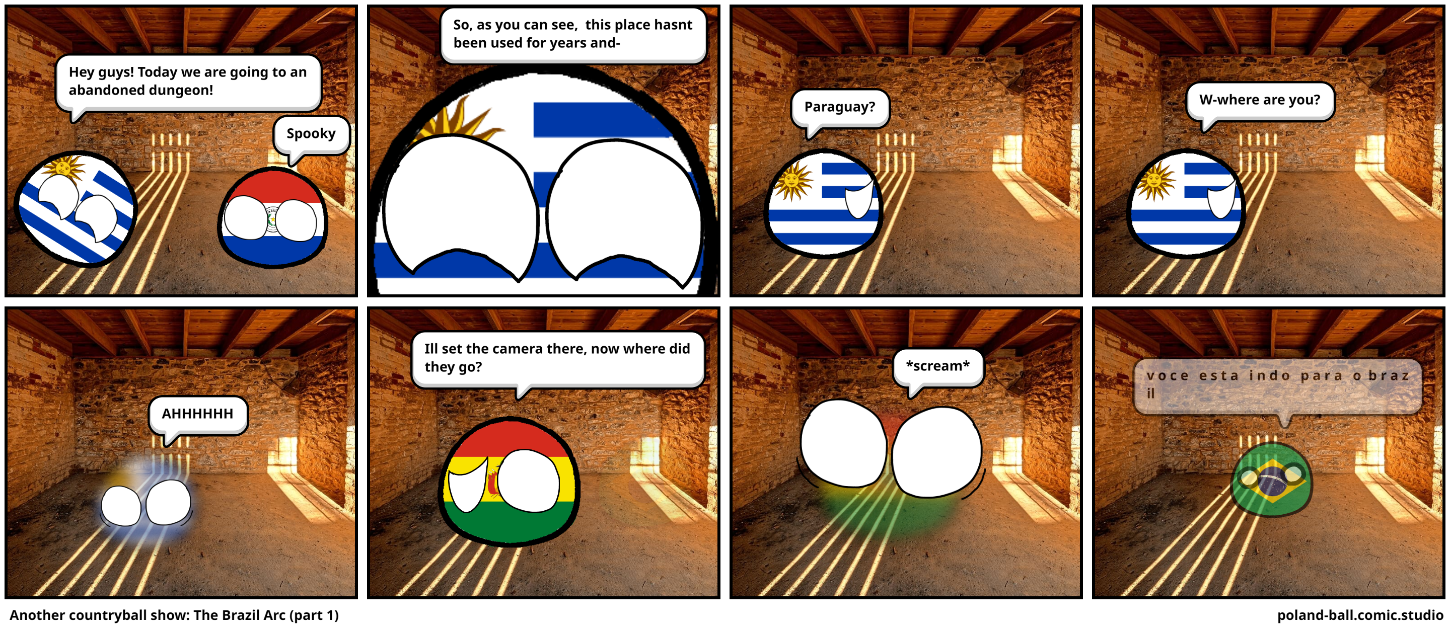  Another countryball show: The Brazil Arc (part 1)