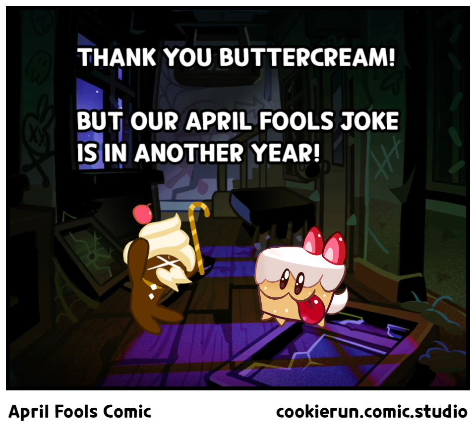 April Fools Comic