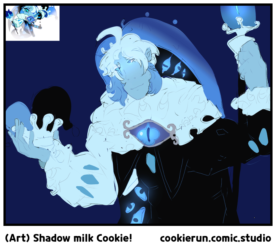 (Art) Shadow milk Cookie!
