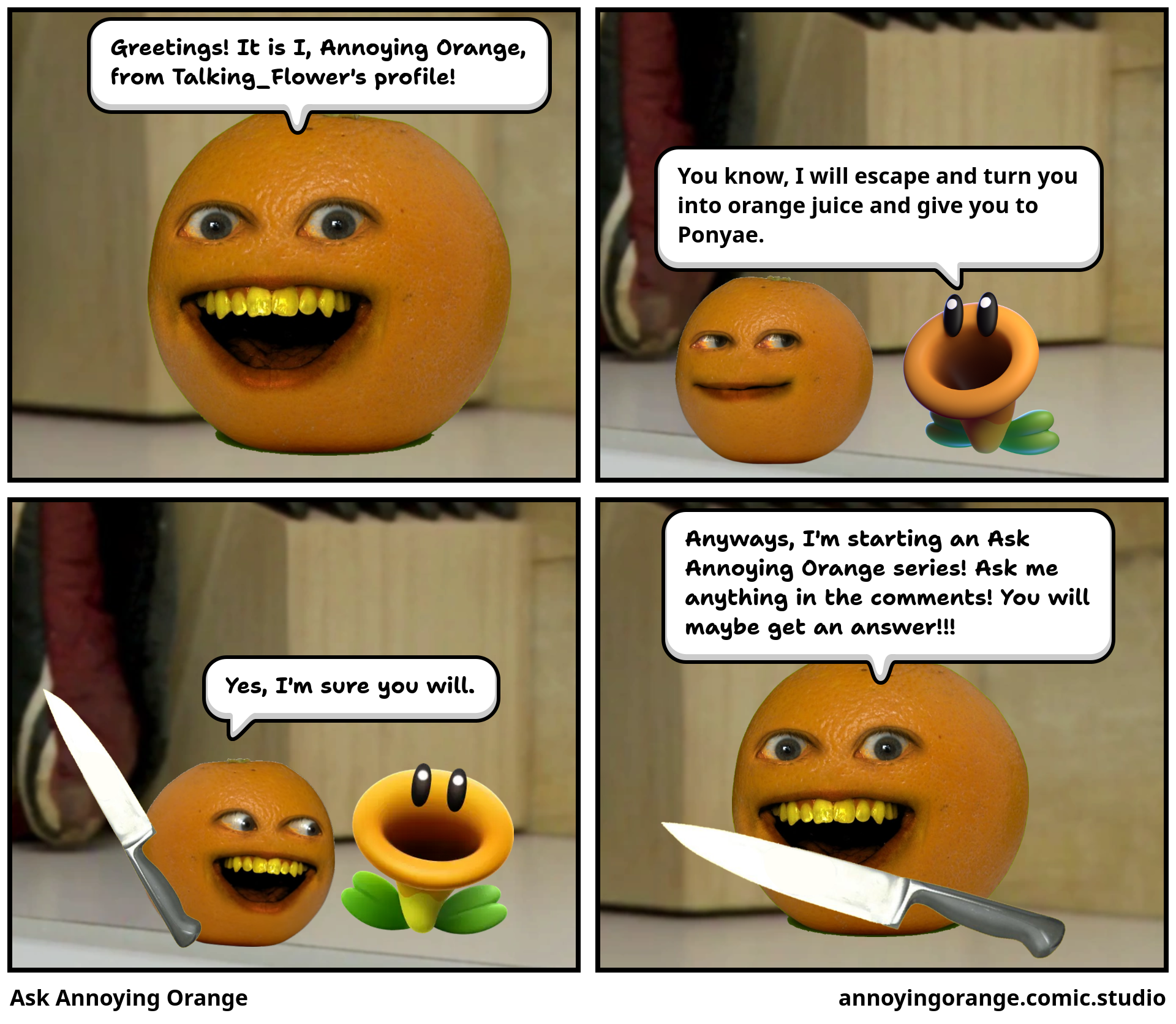 Ask Annoying Orange
