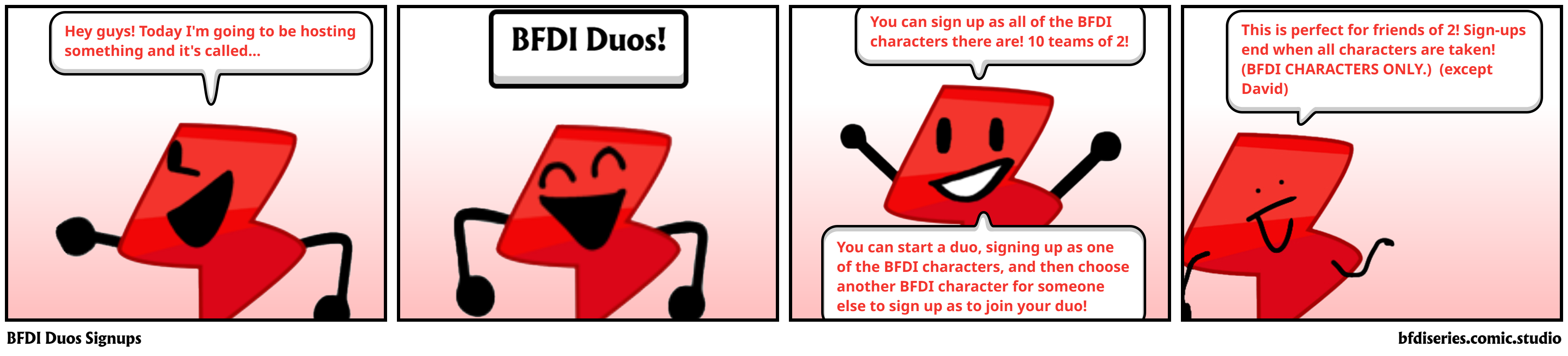 BFDI Duos Signups