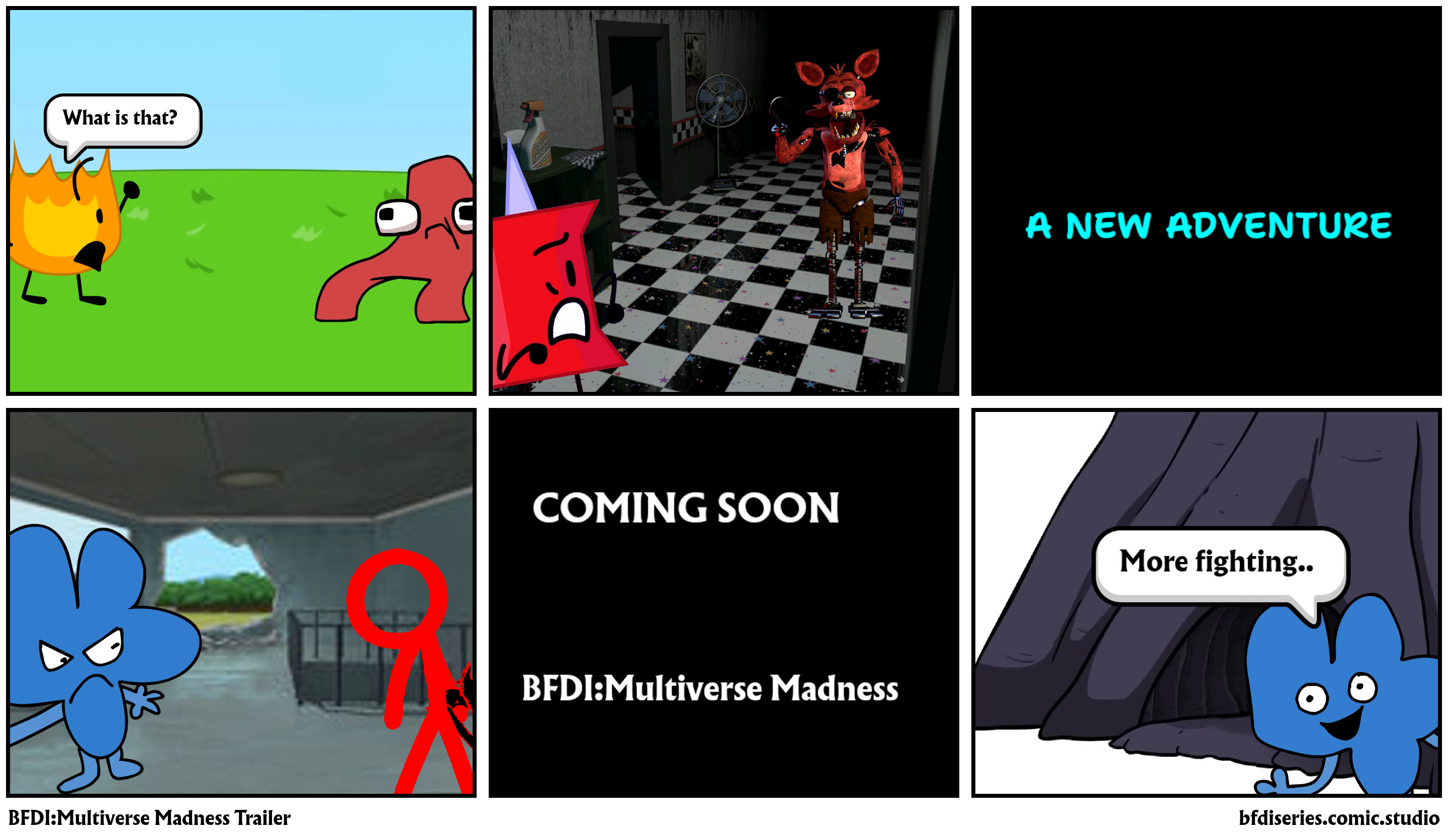 BFDI:Multiverse Madness Trailer