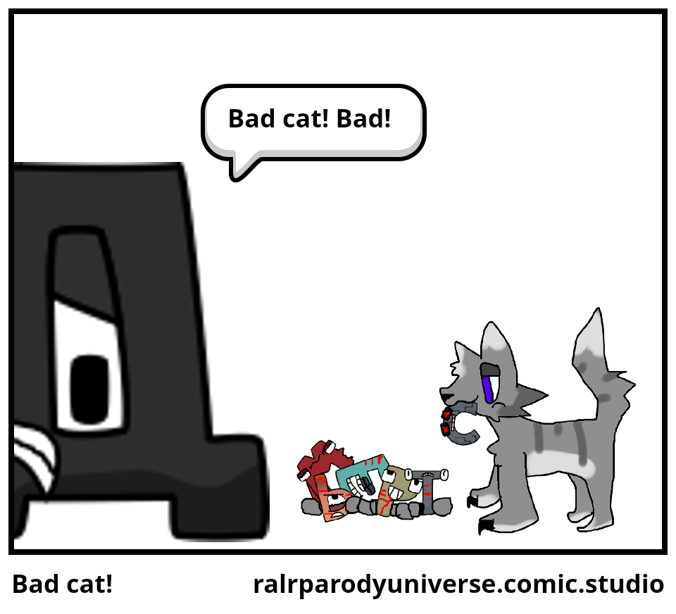 Bad cat! 