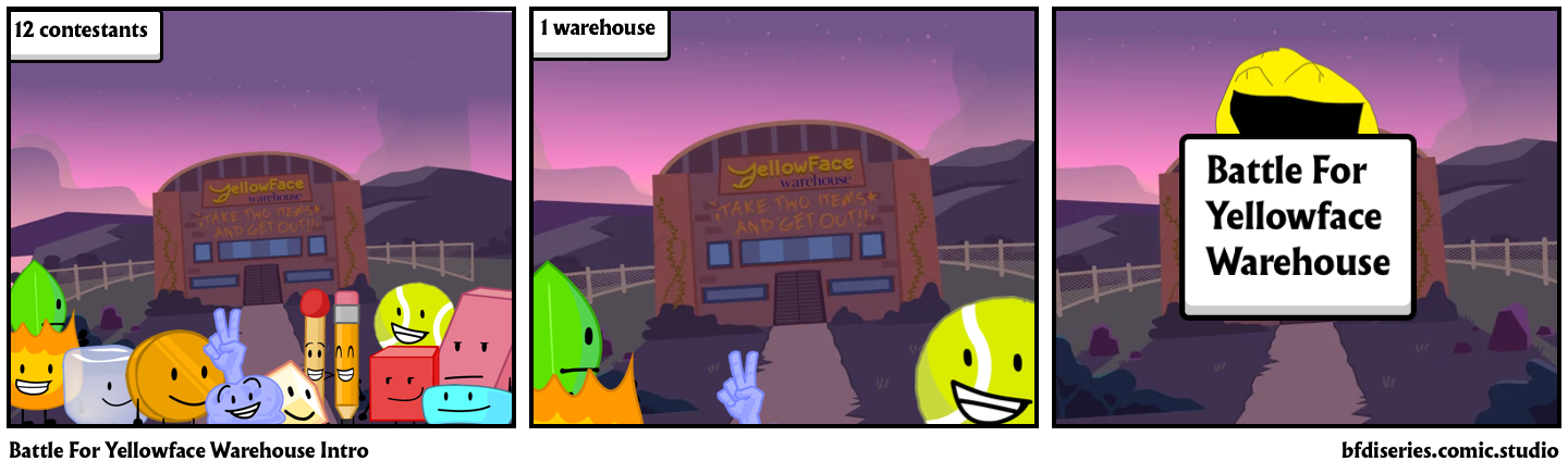Battle For Yellowface Warehouse Intro