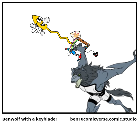 Benwolf with a keyblade!