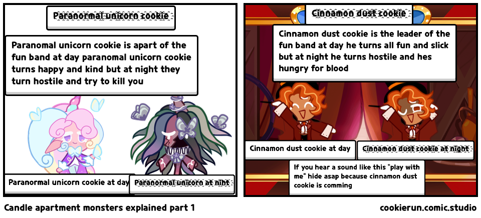 Candle apartment monsters explained part 1