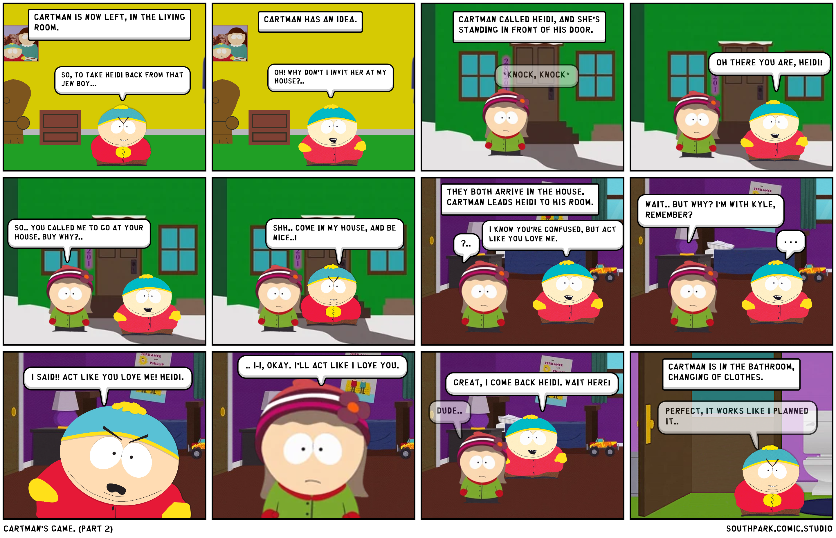 Cartman's game. (Part 2)