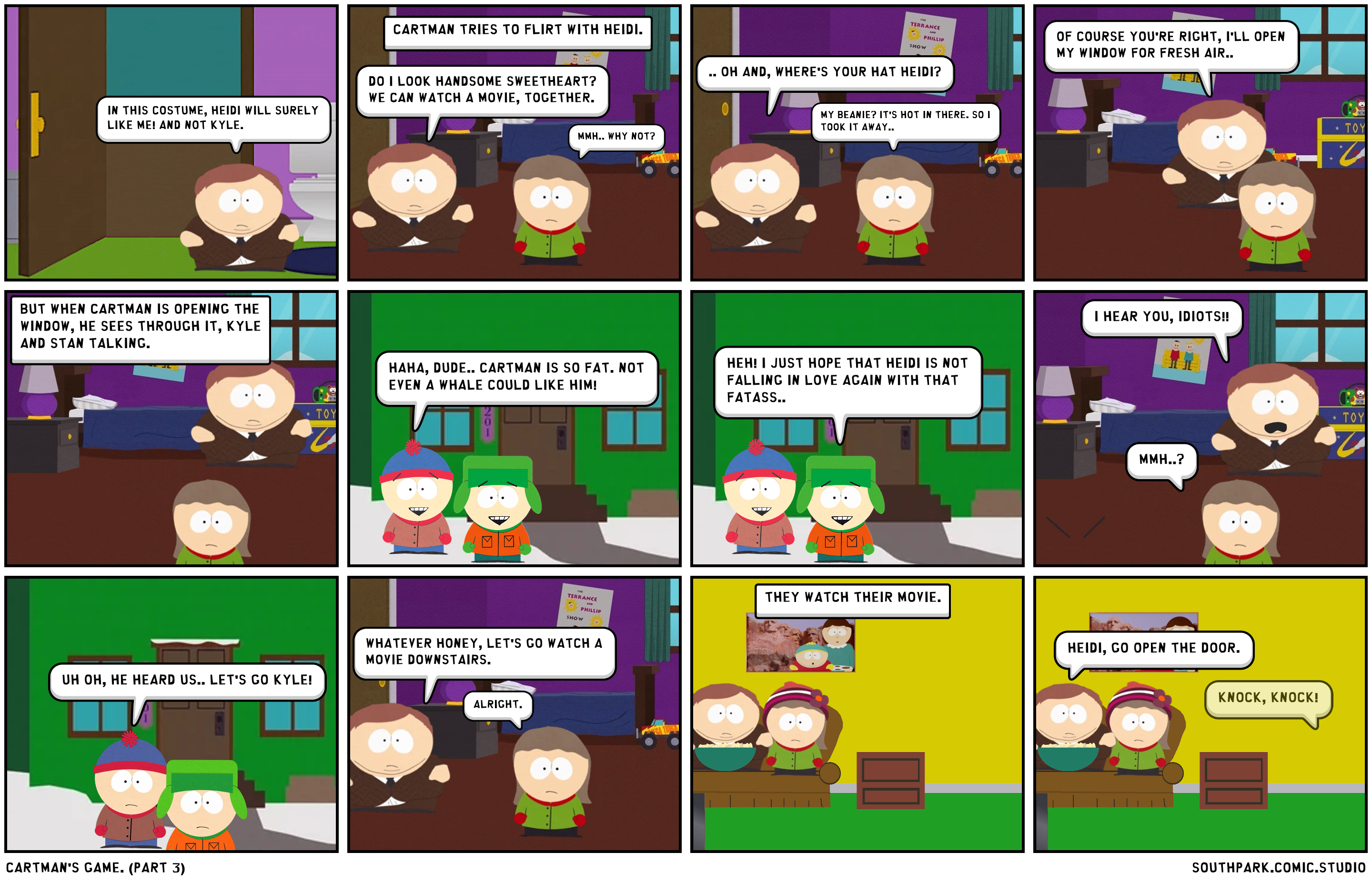 Cartman's game. (part 3)