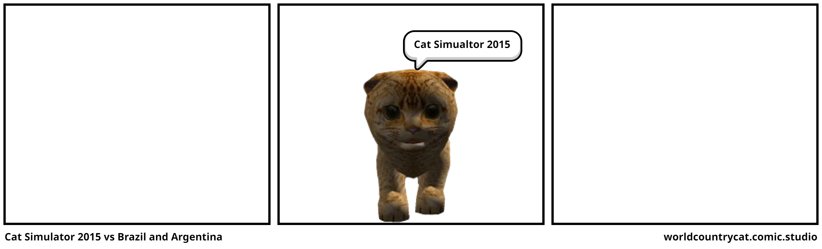 Cat Simulator 2015 vs Brazil and Argentina