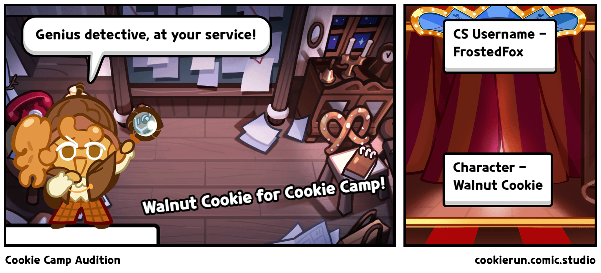 Cookie Camp Audition