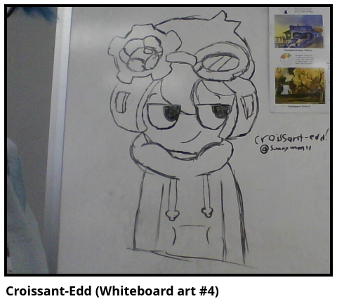 Croissant-Edd (Whiteboard art #4)