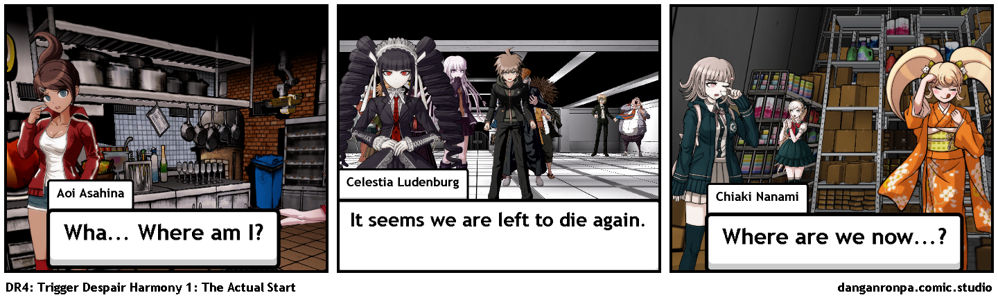 DR4: Trigger Despair Harmony 1: The Actual Start