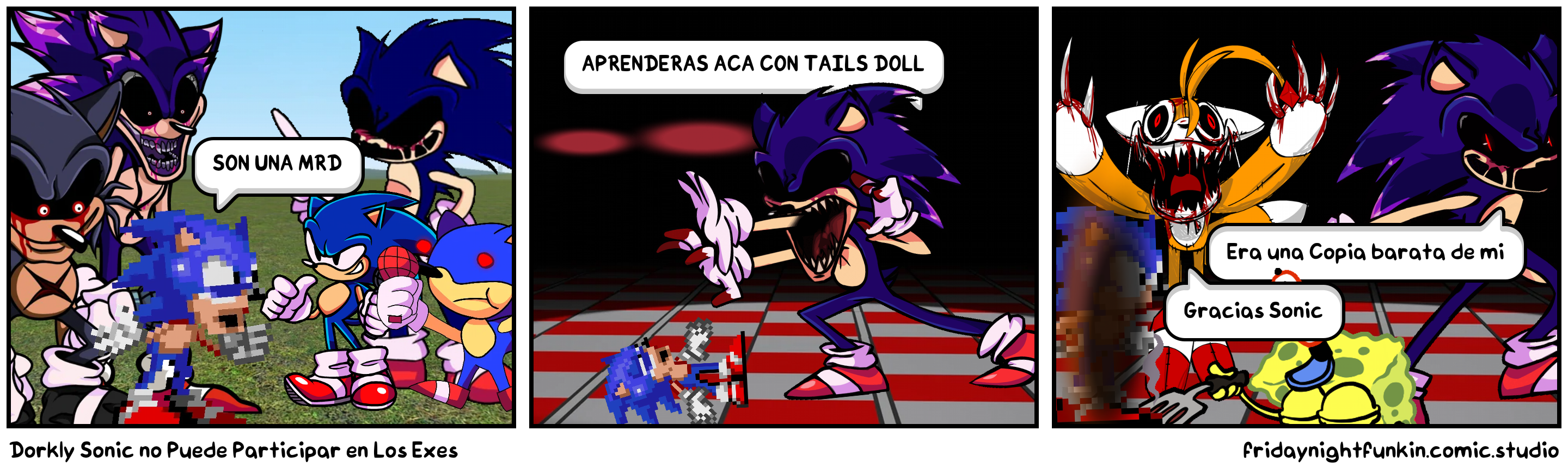 Dorkly Sonic no Puede Participar en Los Exes