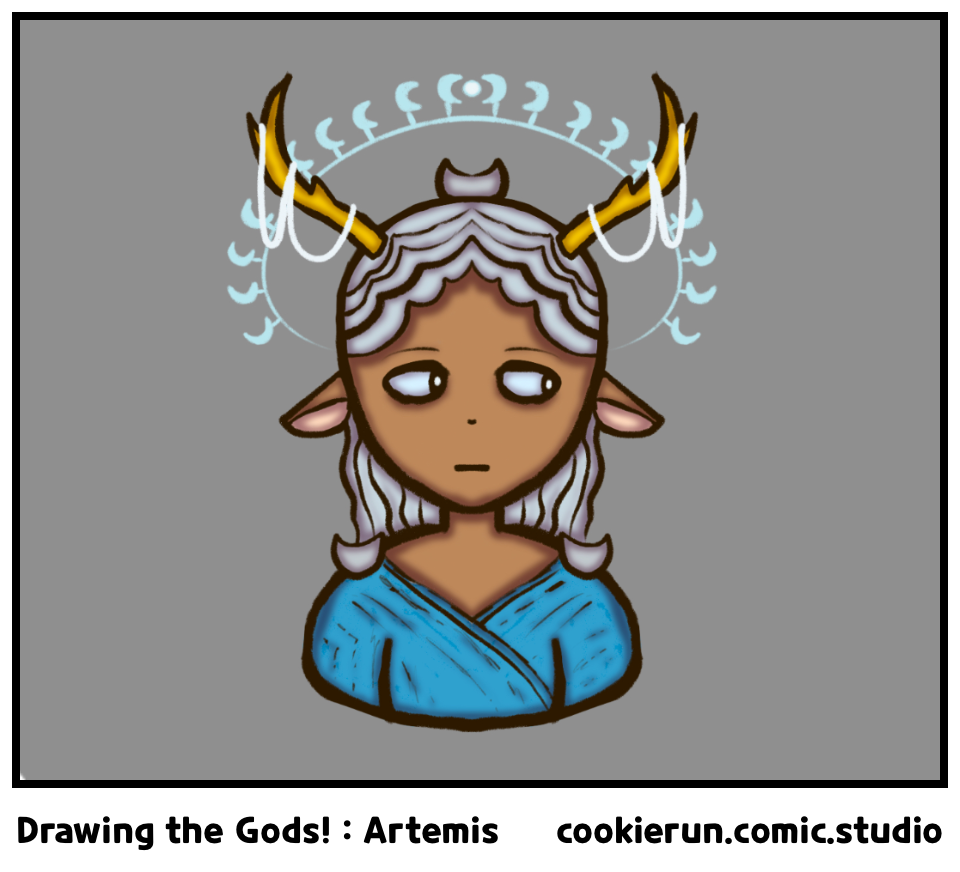 Drawing the Gods! : Artemis