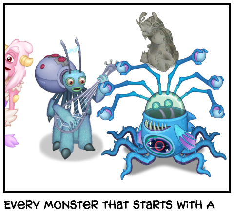 Every monster that starts with A