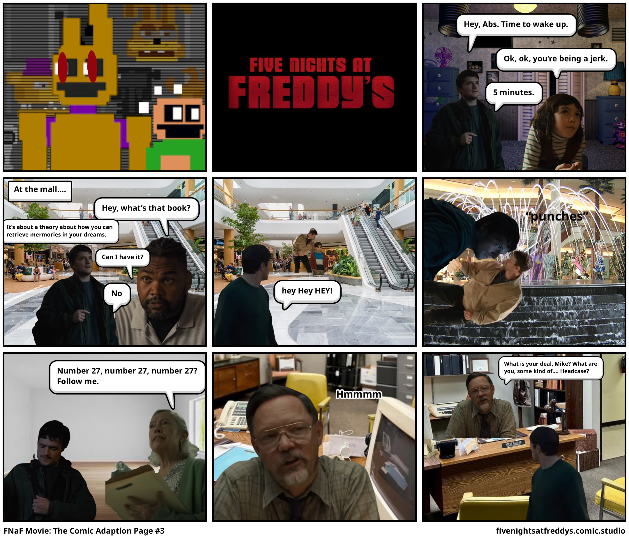 FNaF Movie: The Comic Adaption Page #3