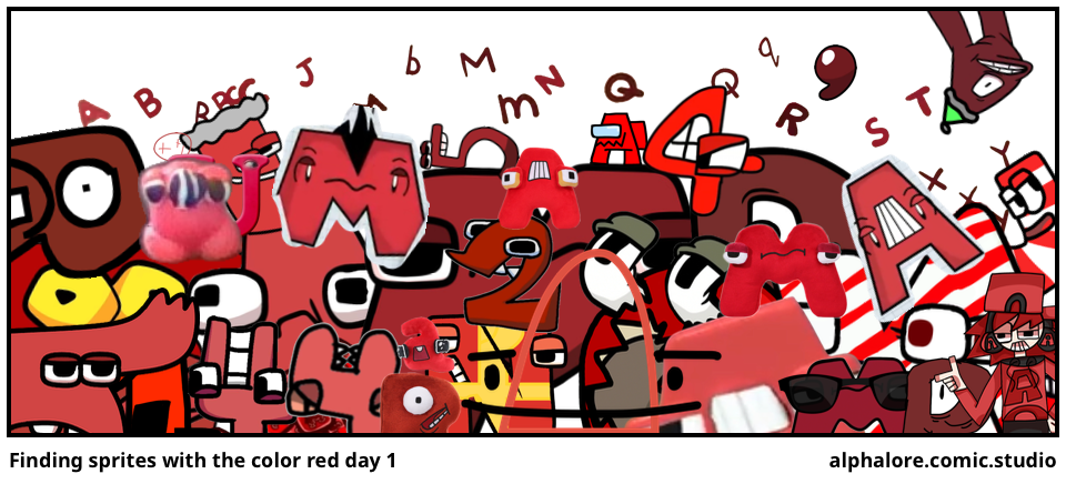Finding sprites with the color red day 1