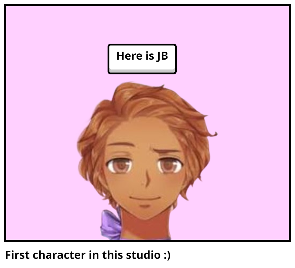First character in this studio :)
