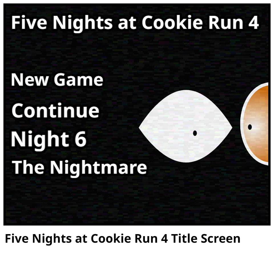 Five Nights at Cookie Run 4 Title Screen