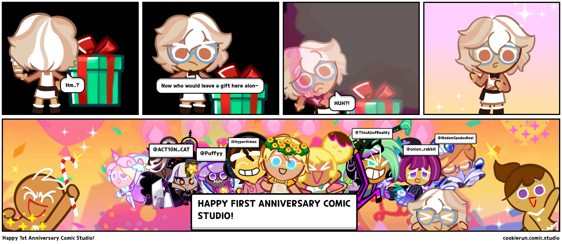Happy 1st Anniversary Comic Studio!