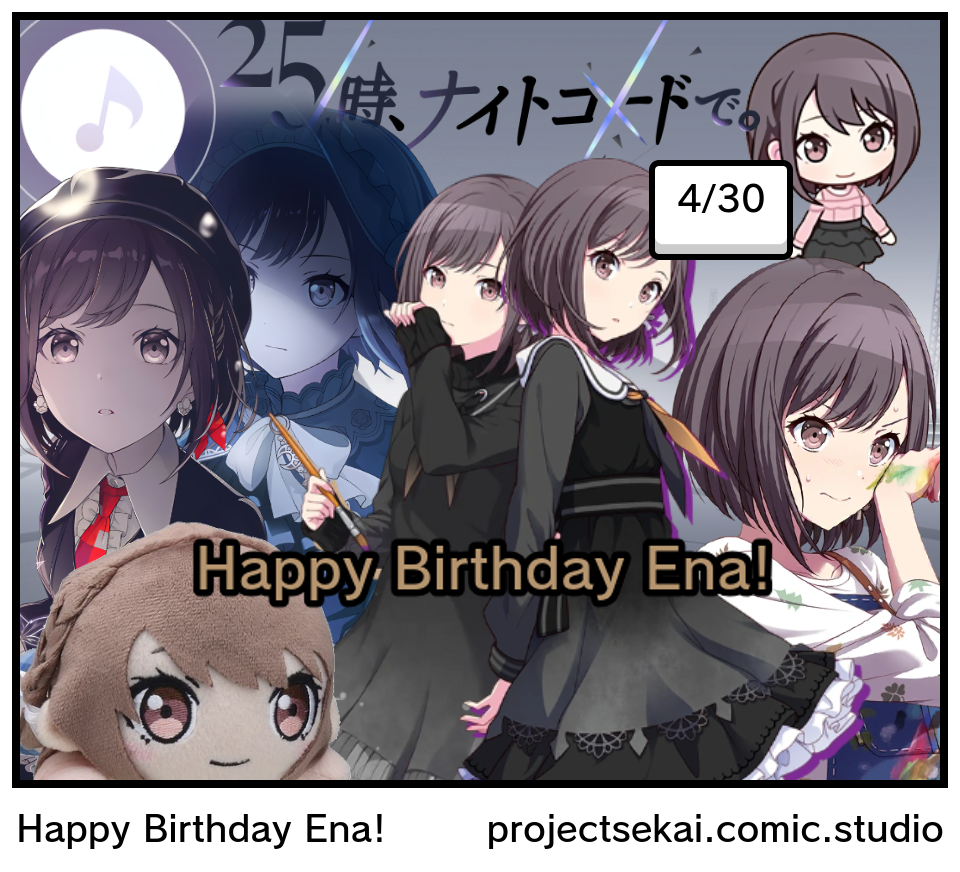 Happy Birthday Ena!