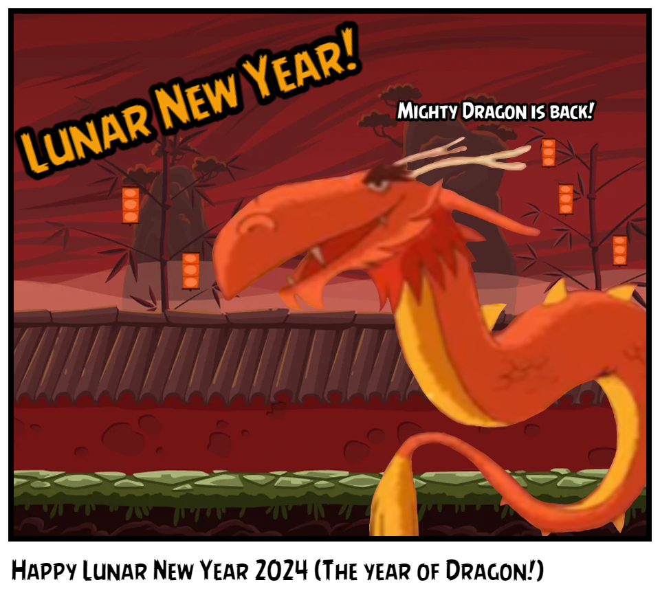Happy Lunar New Year 2024 (The year of Dragon!)