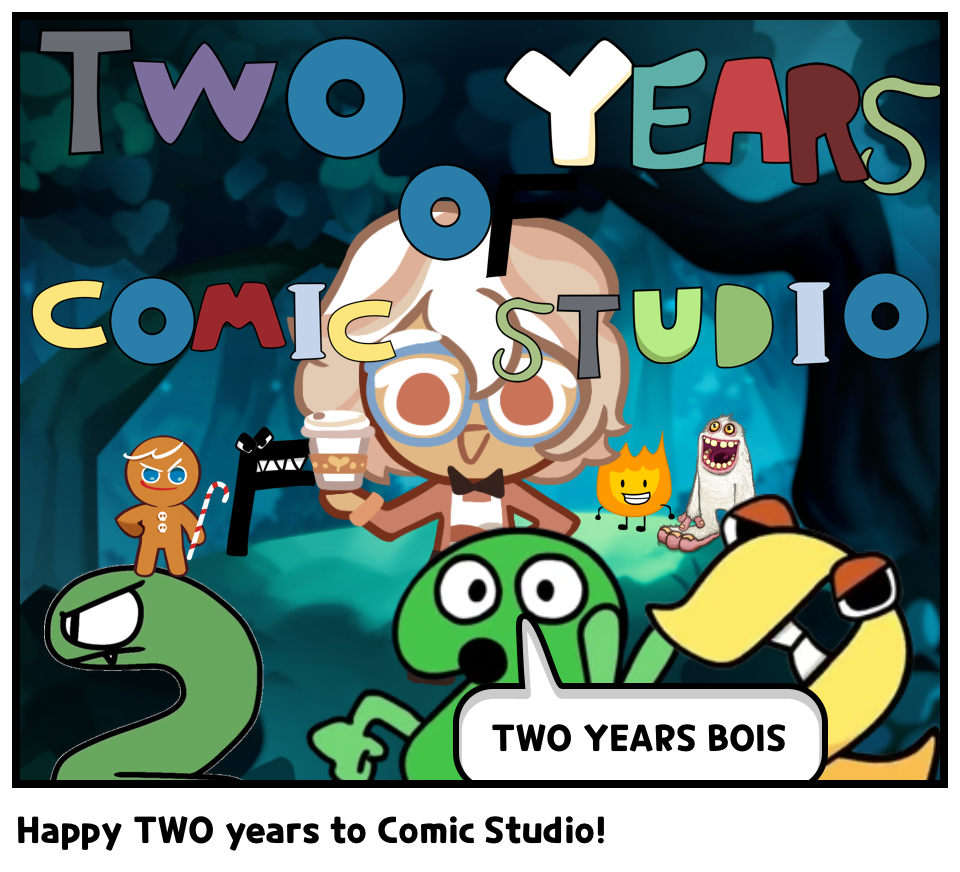 Happy TWO years to Comic Studio!