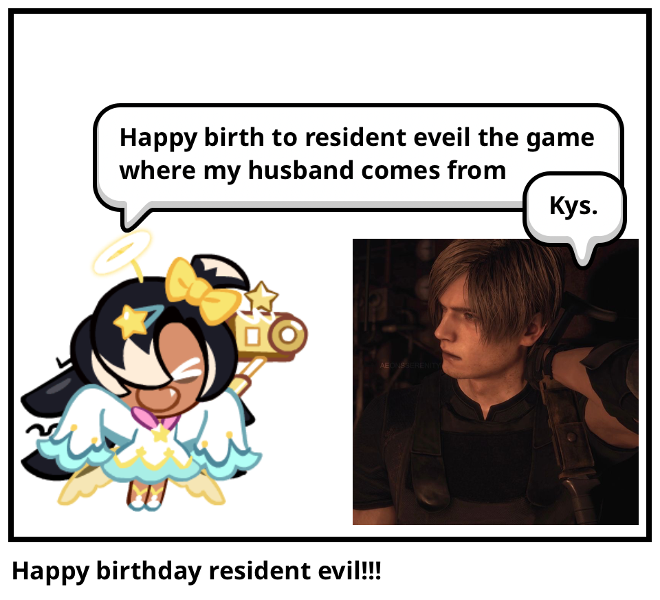 Happy birthday resident evil!!!