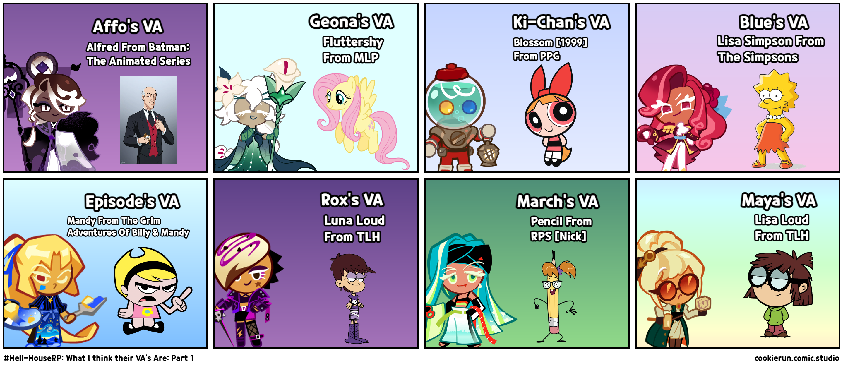 #Hell-HouseRP: What I think their VA's Are: Part 1