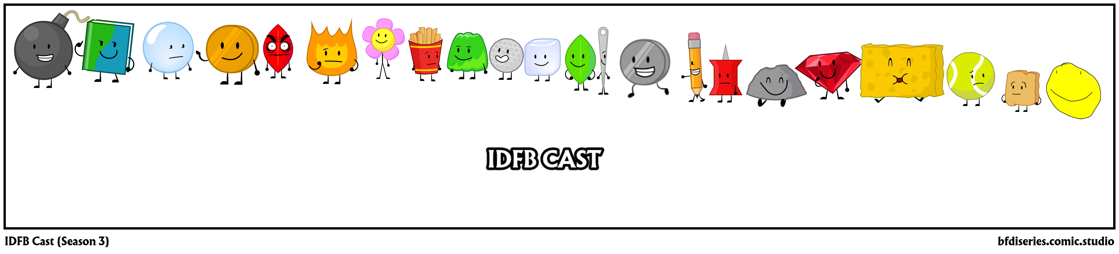 IDFB Cast (Season 3)