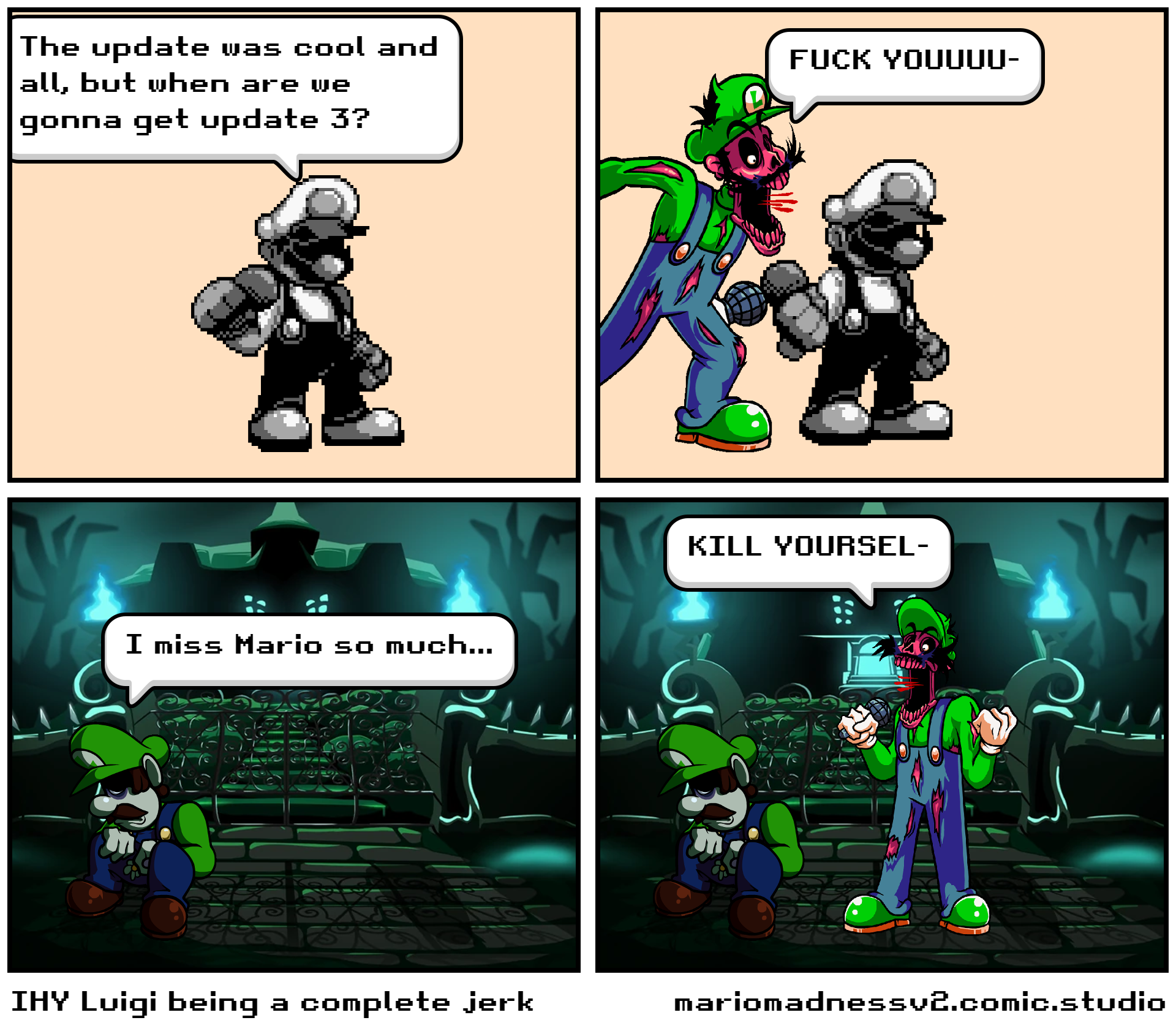 IHY Luigi being a complete jerk