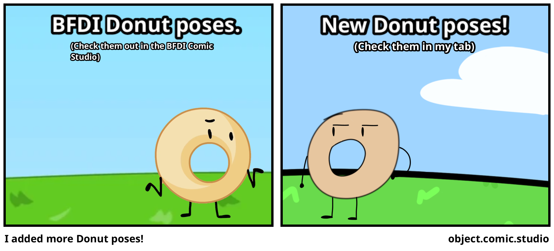 I added more Donut poses!