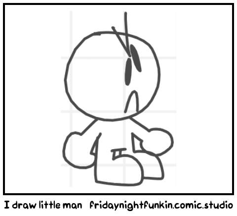 I draw little man