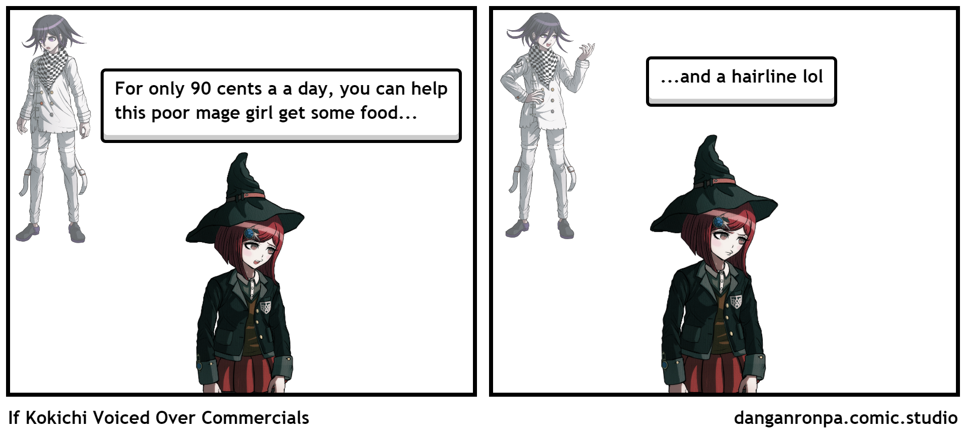 If Kokichi Voiced Over Commercials